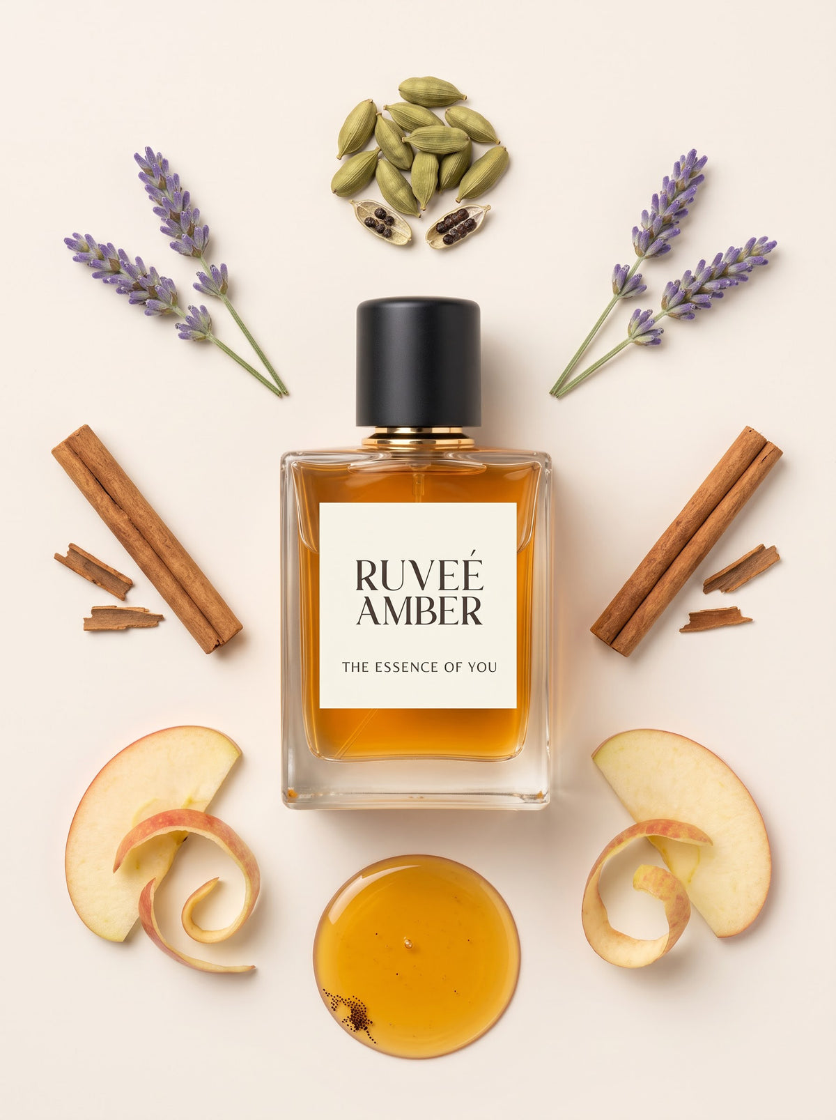 RUVEÉ Amber amber spice perfume for men, long lasting Parfum made for India