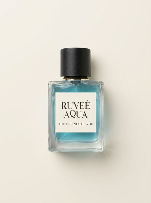 RUVEÉ Aqua unisex Parfum, fresh fragrance bottle