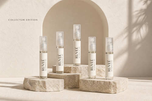 RUVEÉ Collector Edition, perfume discovery set of 5 5ml Parfum vials, alternate view