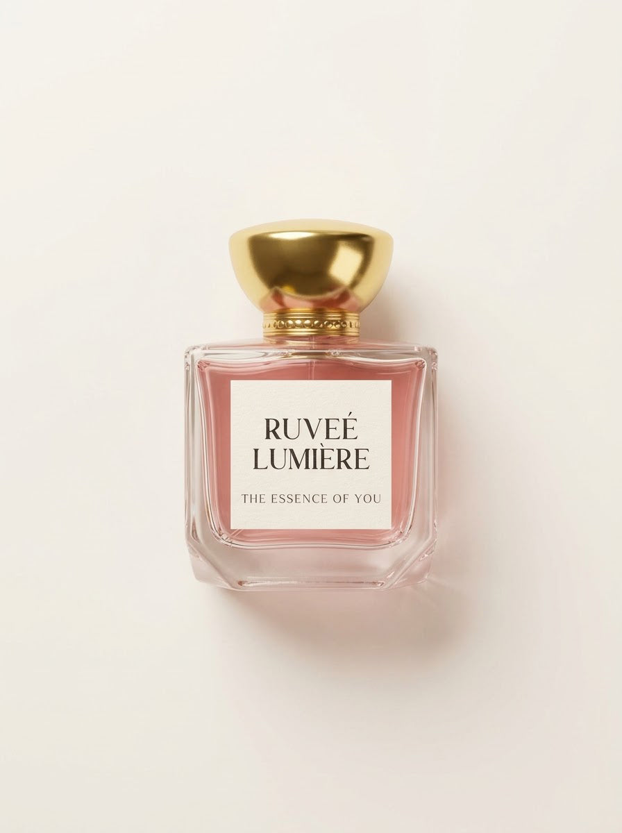RUVEÉ Lumière Parfum for women, floral fragrance bottle
