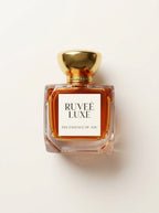 RUVEÉ Luxe unisex Parfum, woody oud fragrance bottle