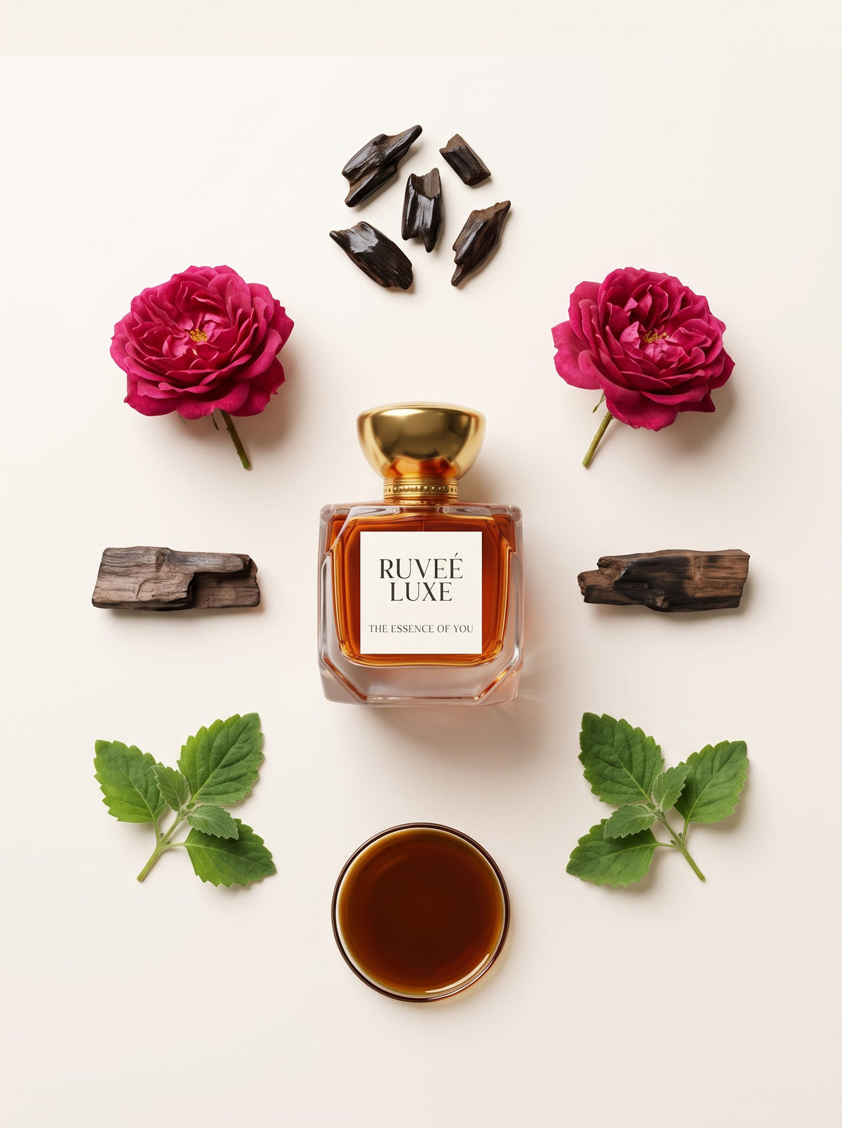 RUVEÉ Luxe woody oud unisex perfume, long lasting Parfum made for India