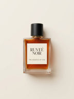 RUVEÉ Noir Parfum for men, woody oud fragrance bottle