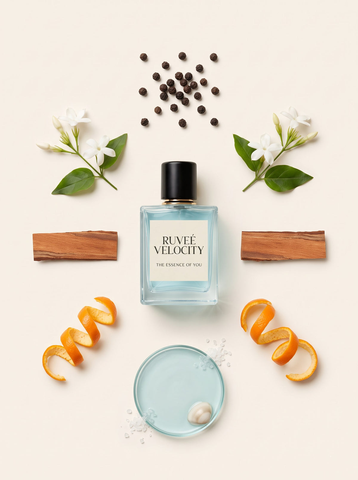RUVEÉ Velocity fresh perfume for men, long lasting Parfum made for India
